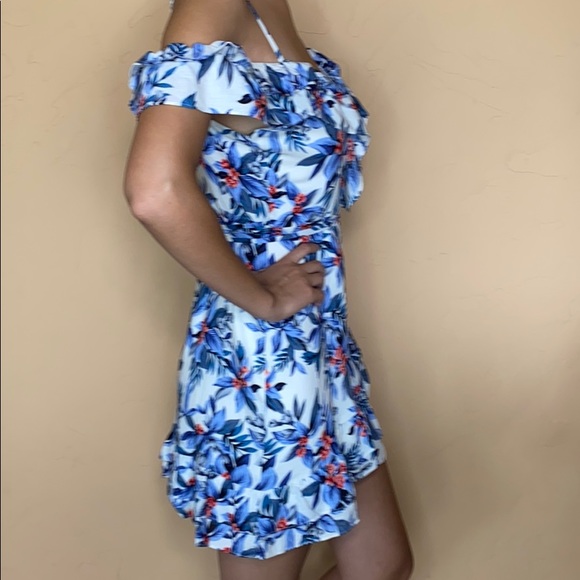 NWT Revolve x Majorelle Floral Print Mini Wrap Dress - Picture 7 of 15